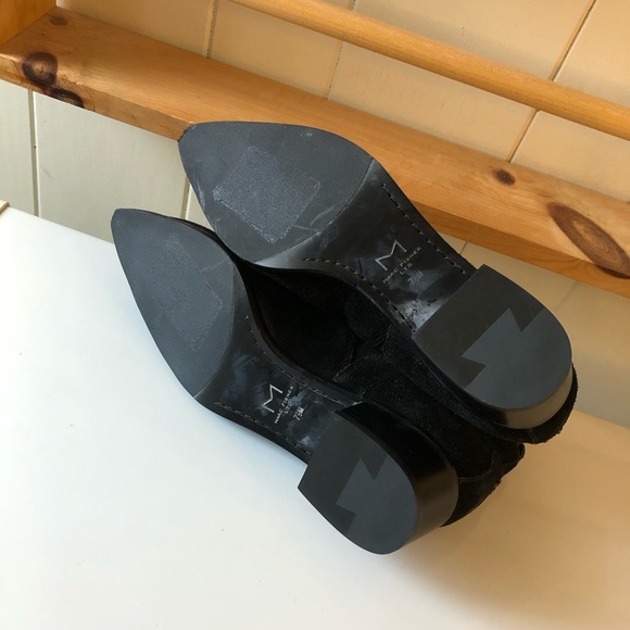 *MARC FISHER Unisex Chelsea Pointy Western Suede Bootie Women’s Size 7.5 Booties - Picture 9 of 11